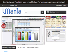 Tablet Screenshot of lmania.com.br